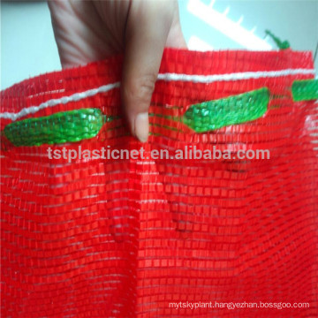 Good quality tubular expandable mesh bags for vegetable
